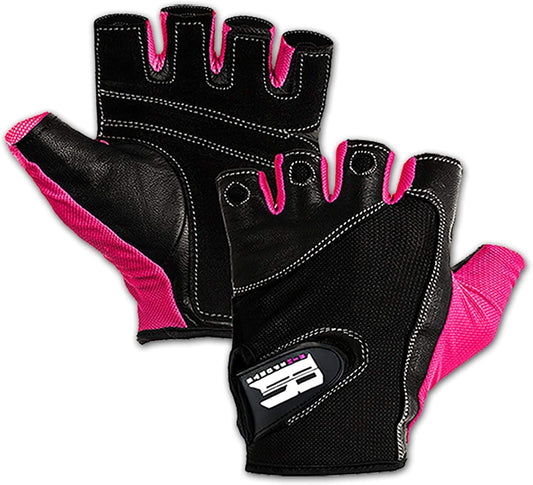 Workout Gloves for Men and Women - Breathable Weight Lifting Gloves for Gym, Exercise, Weightlifting, Cycling, Rowing, Training Leather Palm Padded Thumb Protected against Calluses Blister