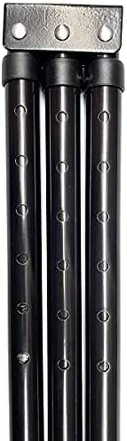 3 Bar Leg Stretcher Extension Device Iron Leg Support Yoga Exercise Martial Arts Gym Flexibility Stretching Machine, Black