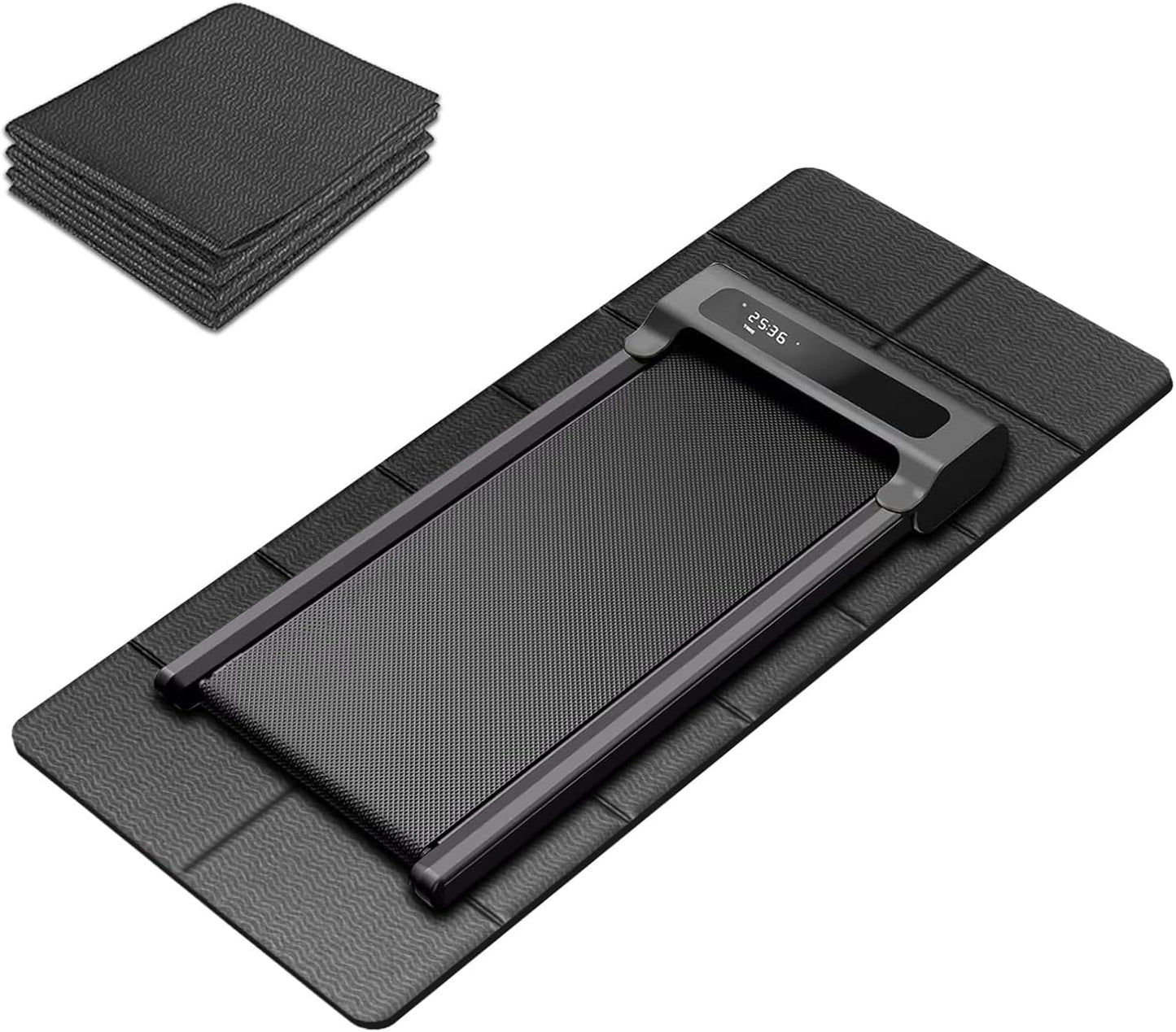 Foldable Walking Pad Treadmill Mat, Floor Protection Pad for Home Workout | Protect Floors, Noise Reduction, Prefect for Walking Pad Treadmill for Home, Non Slip, anti Vibration