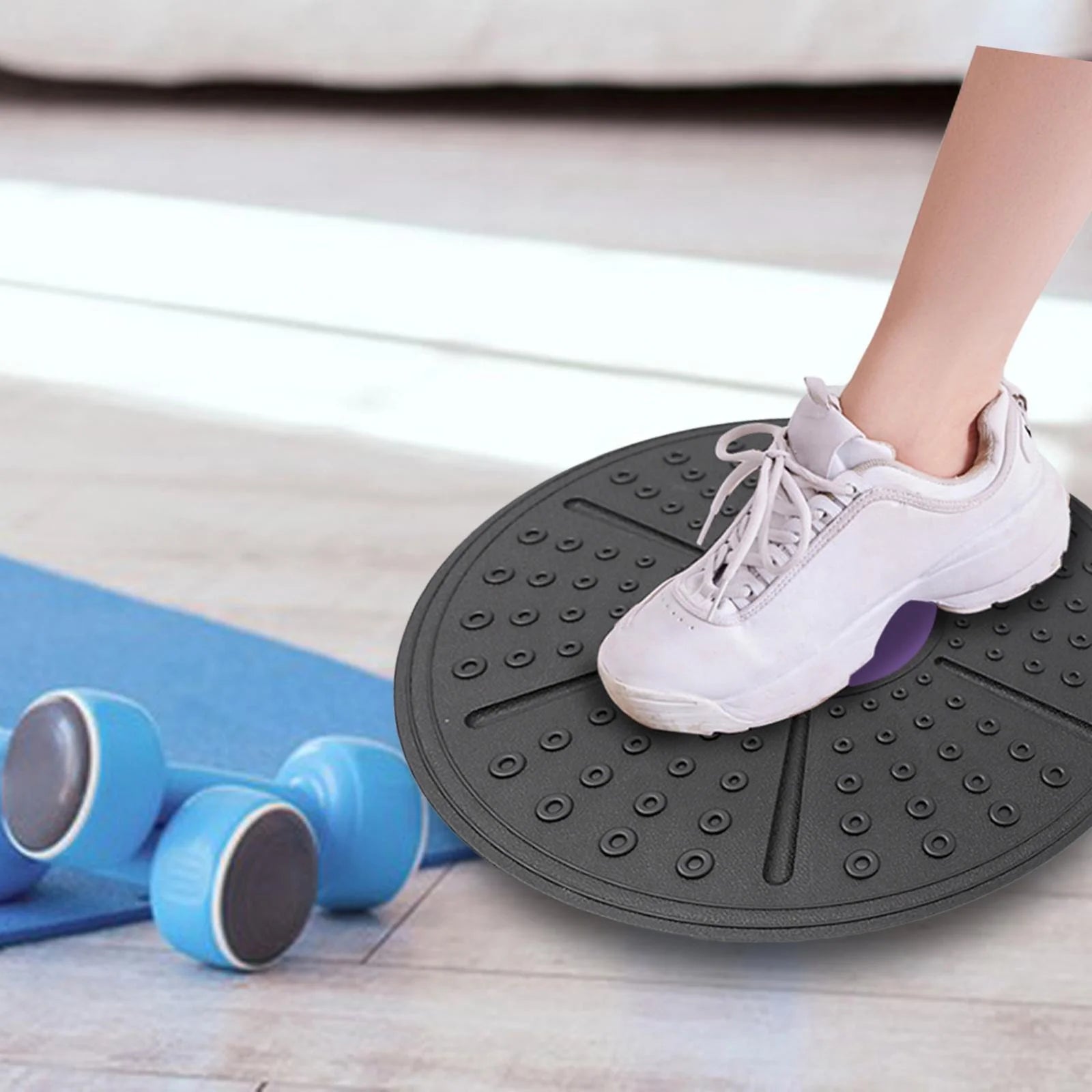 Balance Board Balancing Board Diameter 14.17Inch Exercise Core Training Balance Training Exercising for Workout Sports