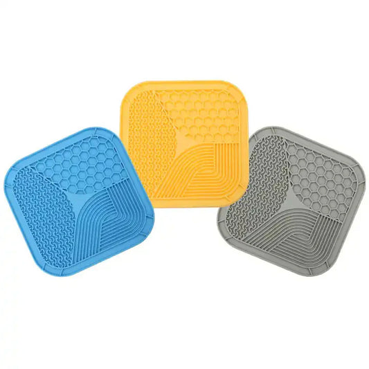 Silicone Dog Lick Mat - Grey