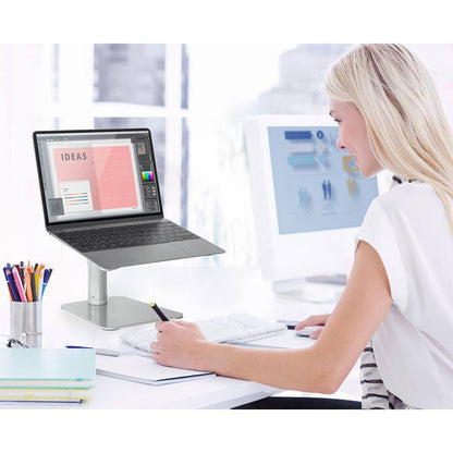 Adjustable Height Laptop Riser Adapter Stand