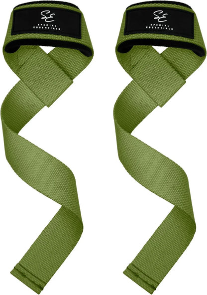 Weightlifting Wrist Straps – 2-Pack Adjustable Padded Neoprene Lifting Straps for Gym, for Men & Women