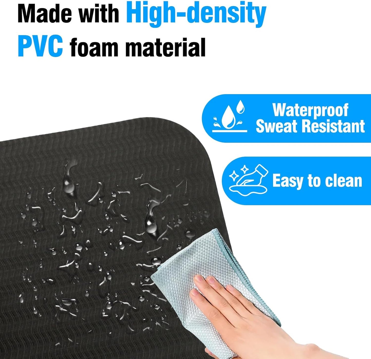 Foldable Walking Pad Treadmill Mat, Floor Protection Pad for Home Workout | Protect Floors, Noise Reduction, Prefect for Walking Pad Treadmill for Home, Non Slip, anti Vibration